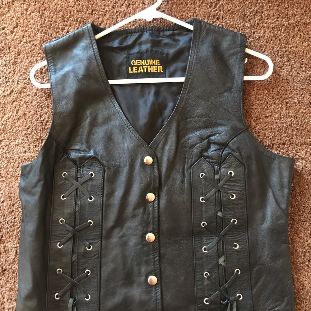Leather Vest
